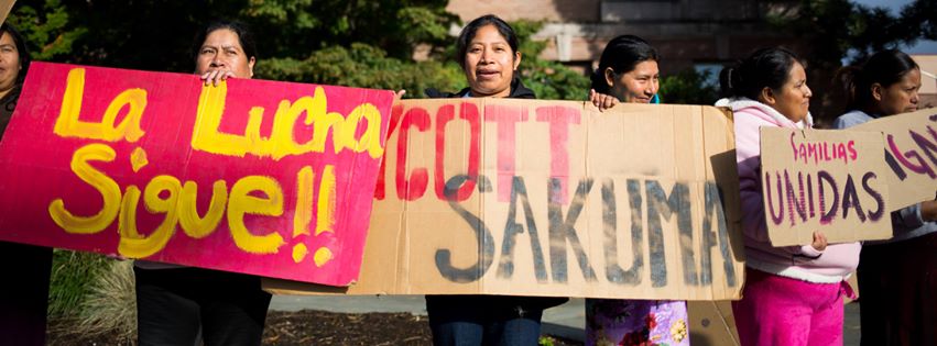 Berry boycott: Farmworkers and families on the picket line in NW Washington (Photo: James Leder)