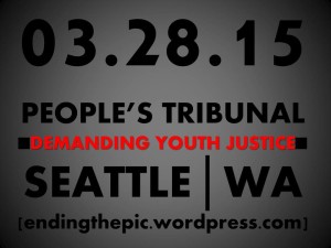 MAR 28 People's Tribunal on the US Juvenile Justice System